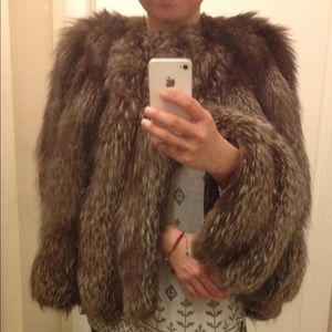 Fox 🦊 Fur Poncho/ Cape